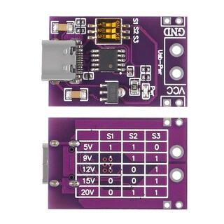 Foto 2 | Foto 2 | Módulo Dweii Tipo C Qc Afc Pd2.0 Pd3.0 A Dc Spoof Scam X10 - Venta Internacional.