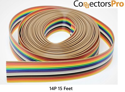 Foto 6 | Foto 6 | Conectores De Cable Plano Pro 14 Conductores De 15 Pies - Venta Internacional.