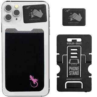 Foto 1 | Foto 1 | Tarjetero Adhesivo Gecko Travel Tech Para Teléfono Color Rosa - Venta Internacional.