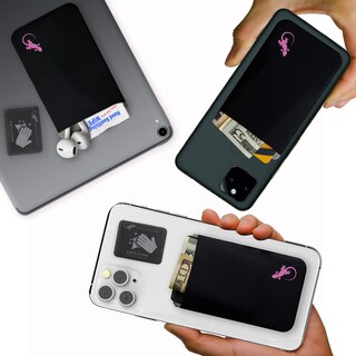 Foto 2 | Foto 2 | Tarjetero Adhesivo Gecko Travel Tech Para Teléfono Color Rosa - Venta Internacional.