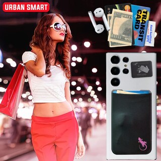 Foto 3 | Foto 3 | Tarjetero Adhesivo Gecko Travel Tech Para Teléfono Color Rosa - Venta Internacional.