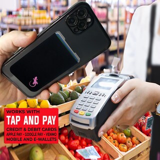 Foto 4 | Foto 4 | Tarjetero Adhesivo Gecko Travel Tech Para Teléfono Color Rosa - Venta Internacional.