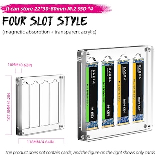 Foto 2 | Foto 2 | Caja De Protección De Disco Duro Ssd Feifanzhe M.2 - Venta Internacional.