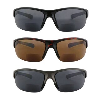Foto 2 | Foto 2 | Gafas De Sol Bifocales Para Lectura Hyyiyun Envolventes 3 Pares - Venta Internacional.