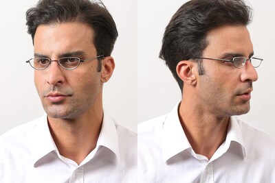 Foto 6 | Foto 6 | Gafas De Lectura Reavee Retro Designer Alloy Half Moon 1.5 - Venta Internacional.