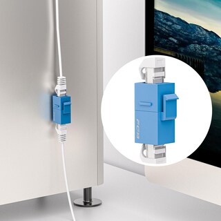 Foto 2 | Foto 2 | Acoplador Keystone Fgb Cat6a Rj45 10 Gbps 25 Unidades Azul - Venta Internacional.