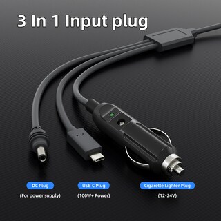 Foto 2 | Foto 2 | Cable De Alimentación Eazuse Starlink Mini 3 En 1 De 5 M Con Usb-c De 100 W - Venta Internacional.