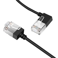 Cable Ethernet Dutevolns Slim Cat 6  90°  Ángulo Izquierdo  4 5 M - Venta Internacional.