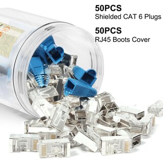 Foto 2 | Foto 2 | Conectores Rj45 Kyrene Blindados Cat 6 50 Unidades - Venta Internacional.