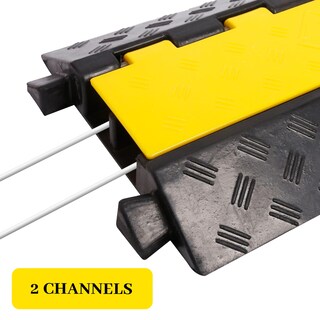 Foto 3 | Foto 3 | Protector De Cable Ramp Yelack Rubber 2 Canales 30 71 X 9 45 X 4 3 Cm - Venta Internacional.