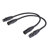 Cable Xlr Suanqi Balanced Dmx De 3 Pines Macho A Hembra De 30 Cm Paquete De 2 - Venta Internacional.