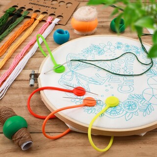 Foto 5 | Foto 5 | Juego De Clips Magnéticos De Tela Peutier Con Bridas De Silicona - Venta Internacional.