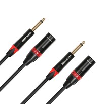 Cable Pro-audio Rannsgeer 1/4 Ts A Xlr Macho De 30 Cm Paquete De 2 - Venta Internacional.