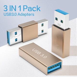 Foto 5 | Foto 5 | El Kit De Adaptador Usb 3.0 (3 Piezas) Admite Carga Y Transferencia De Datos - Venta Internacional.