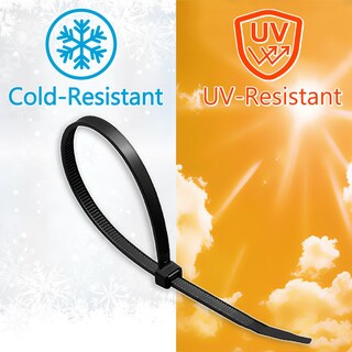 Foto 5 | Foto 5 | Bridas Glufirm Heavy Duty De 12 Pulgadas (30 Cm) Paquete De 1000 Unidades Negras - Venta Internacional.