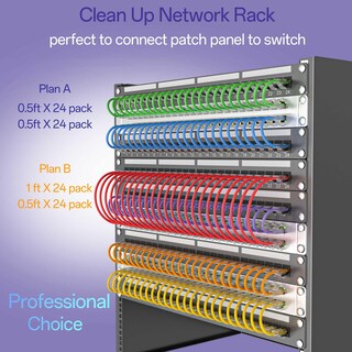 Foto 3 | Foto 3 | Cable Ethernet De 10 Gbps Cat6 5 Pies 10 Unidades Negro 10 Gsupxsel - Venta Internacional.