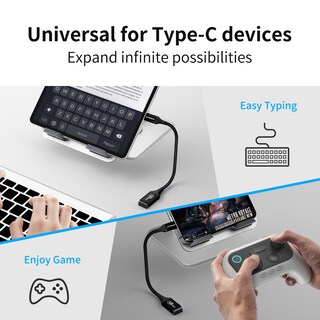 Foto 4 | Foto 4 | Adaptador Usb C A Usb Ultience 10 Gbps Thunderbolt 3 Paquete De 2 - Venta Internacional.