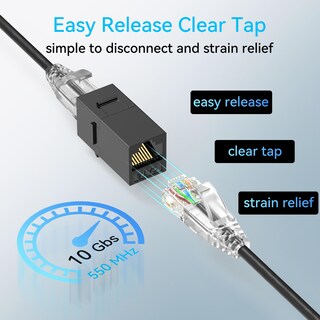 Foto 6 | Foto 6 | Cable De Conexión Ethernet Sokqovt Cat6a Slim 0 15 M 10g 550 Mhz - Venta Internacional.