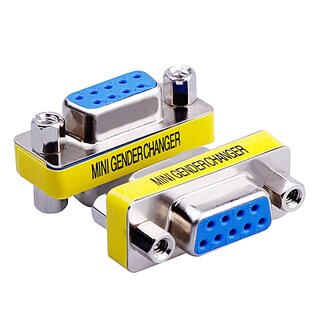 Foto 4 | Foto 4 | Cable Cambiador De Género Db9 Hembra A Hembra Vga De 9 Pines Paquete De 10 - Venta Internacional.