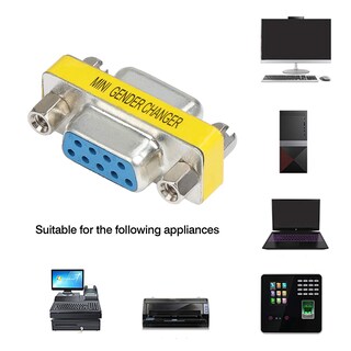 Foto 6 | Foto 6 | Cable Cambiador De Género Db9 Hembra A Hembra Vga De 9 Pines Paquete De 10 - Venta Internacional.