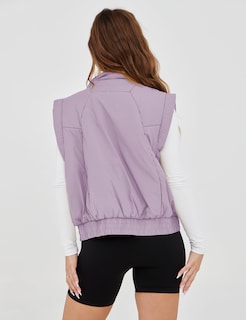 Foto 4 | Foto 4 | Chaleco Acolchado Skikyan Para Mujer Acolchado Color Morado Xs Con Bolsillos - Venta Internacional.