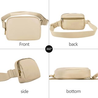 Foto 2 | Foto 2 | Riñonera Fanny Pack Vorolo Impermeable Color Caqui - Venta Internacional.
