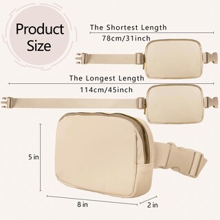 Foto 5 | Foto 5 | Riñonera Fanny Pack Vorolo Impermeable Color Caqui - Venta Internacional.