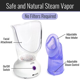 Foto 2 | Foto 2 | Inhalador De Vapor Mabis Con Máscara Facial Y Nasal Ajustable De 60 Ml - Venta Internacional.