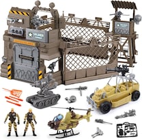 Set De Juguetes Militares Fisca Military Base Playset Para Niños Mayores De 3 Años - Venta Internacional.
