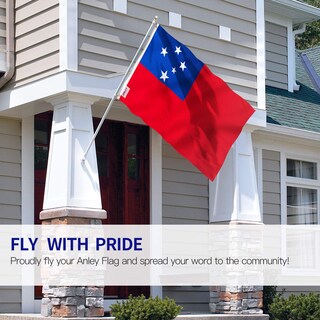 Foto 2 | Foto 2 | Bandera Anley Fly Breeze Samoa 90 X 150 Cm Poliéster - Venta Internacional.