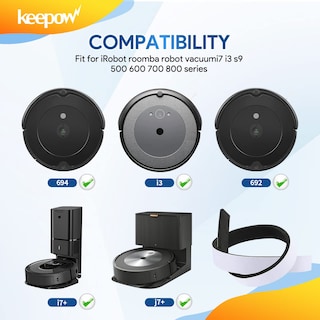 Foto 2 | Foto 2 | Protector De Parachoques Keepow Compatible Con El Robot Aspirador Roomba - Venta Internacional.
