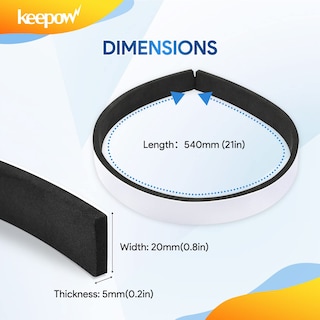 Foto 3 | Foto 3 | Protector De Parachoques Keepow Compatible Con El Robot Aspirador Roomba - Venta Internacional.