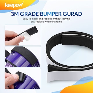 Foto 5 | Foto 5 | Protector De Parachoques Keepow Compatible Con El Robot Aspirador Roomba - Venta Internacional.