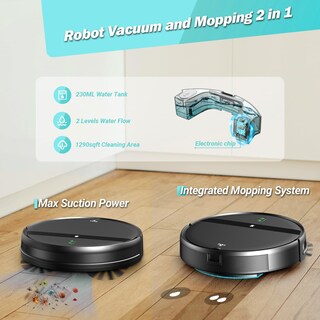 Foto 3 | Foto 3 | Combinación De Robot Aspirador Y Mopa Kilgone G20 2300pa Para Pelo De Mascotas - Venta Internacional.