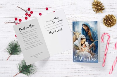 Foto 2 | Foto 2 | Tarjeta De Navidad Jbh Creations Christ Our Hope Paquete De 24 - Venta Internacional.