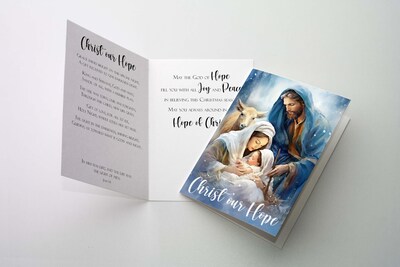 Foto 3 | Foto 3 | Tarjeta De Navidad Jbh Creations Christ Our Hope Paquete De 24 - Venta Internacional.