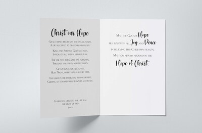 Foto 4 | Foto 4 | Tarjeta De Navidad Jbh Creations Christ Our Hope Paquete De 24 - Venta Internacional.
