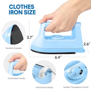 Foto 2 | Foto 2 | Miniplancha Genérica Para Manualidades Y Ropa Ajuste De Temperatura De 4 Niveles - Venta Internacional.