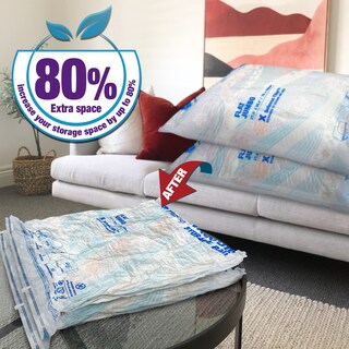 Foto 5 | Foto 5 | Bolsas De Almacenamiento Al Vacío Hibag 8 Jumbo Space Saver Con Bomba Manual - Venta Internacional.