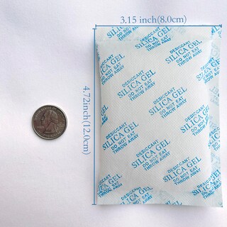 Foto 3 | Foto 3 | Absorbedor De Humedad Desecante Waotoaw De 100 G Paquete De 6 Paquetes De Gel De Sílice - Venta Internacional.