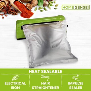 Foto 4 | Foto 4 | Bolsas Mylar Para Almacenamiento De Alimentos De 1 Galón Home Sensei  Paquete De 30 - Venta Internacional.
