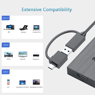 Foto 1 | Foto 1 | Adaptador Usb-c A Hdmi Wavlink Para Windows Y Mac Os X - Venta Internacional.