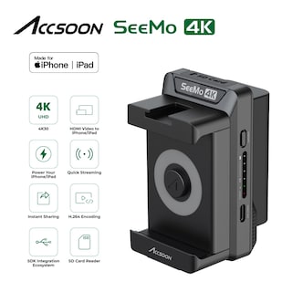 Foto 2 | Foto 2 | Sistema De Transmisión De Vídeo Adaptador Hdmi 4k Accsoon Seemo - Venta Internacional.