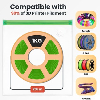 Foto 4 | Foto 4 | Kit De Bolsas De Almacenamiento De Filamentos Para Impresoras 3d Al Vacío - Venta Internacional.