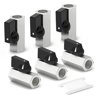 Foto 1 | Foto 1 | Miniinterruptor De Apagado Gasher Con Válvula De Bola De Latón Npt De 1/4 Pulgadas X6 - Venta Internacional.