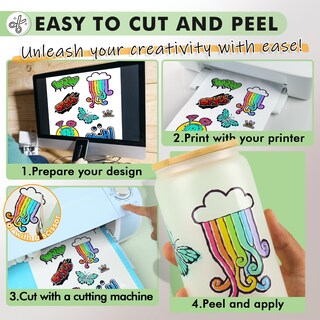 Foto 6 | Foto 6 | Papel Adhesivo Koala 95% Transparente Para Impresora De Inyección De Tinta A4 50 Hojas - Venta Internacional.