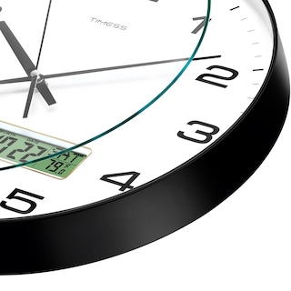 Foto 2 | Foto 2 | Reloj De Pared Timess Con Esfera De 10 Cm  Silencioso  Con Pantalla Lcd Que Funciona Con Pilas - Venta Internacional.