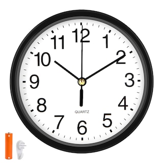 Foto 1 | Foto 1 | Reloj De Pared Eternahora Silencioso No Hace Tictac 15 Cm Con Batería - Venta Internacional.