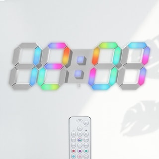Foto 1 | Foto 1 | Reloj De Pared Led Kosumosu 15 Rgb Digital Para Sala De Estar - Venta Internacional.