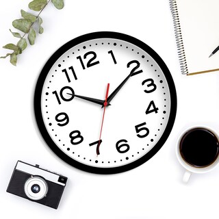 Foto 7 | Foto 7 | Reloj De Pared Roymine Silencioso No Hace Tictac 20 Cm Funciona Con Pilas - Venta Internacional.